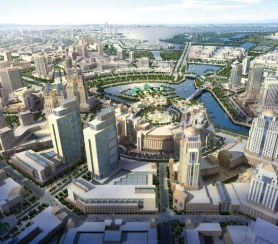 King Abdullah Economic City - wizualizacja